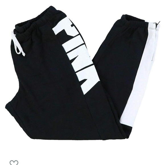 🌟VS Pink Sweatpants Classic Pant w Ankle Zipper🌟 - Picture 2 of 14